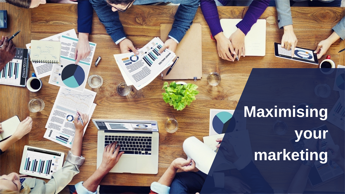 Maximising your marketing workshop banner
